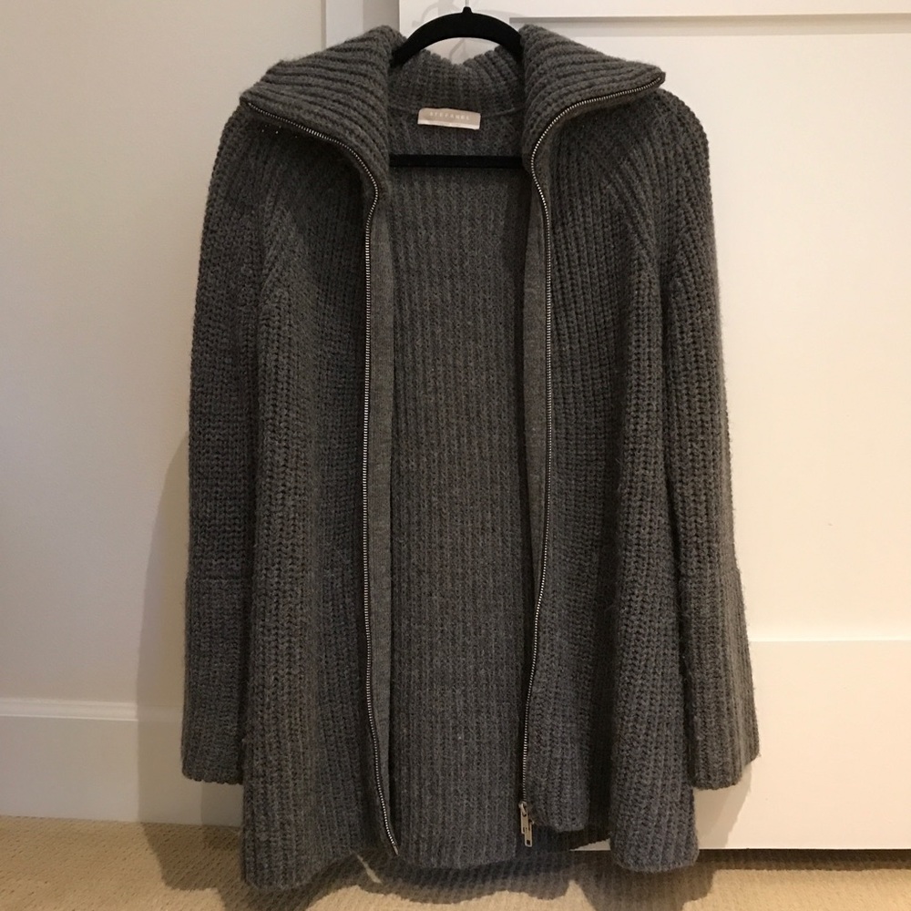 Stefanel Italian Yarn Zip Sweater